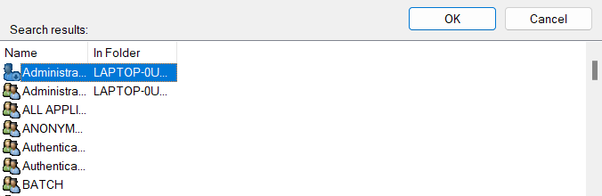 Groups and users mosquitto